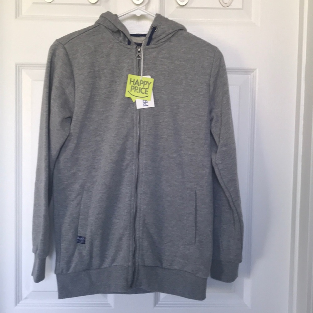 Boys Primigi Italian Hooded Zip Up Sweatshirt
